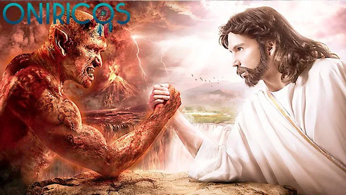 significado de Soñar con Dios contra el diablo