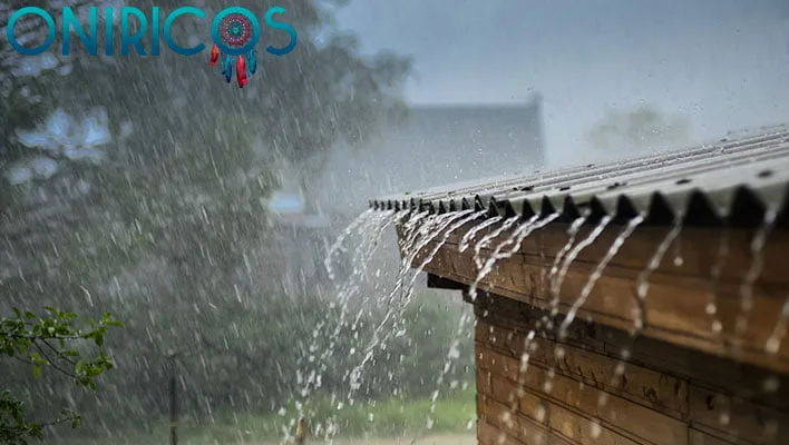 soñar con lluvia y tormenta