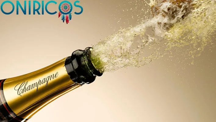 soñar con champán - oniromancia