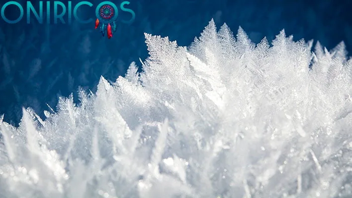 soñar con hielo - oniromancia