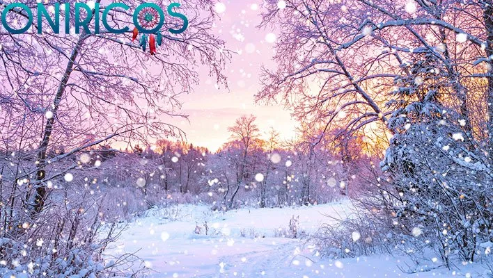 soñar con nieve - oniromancia