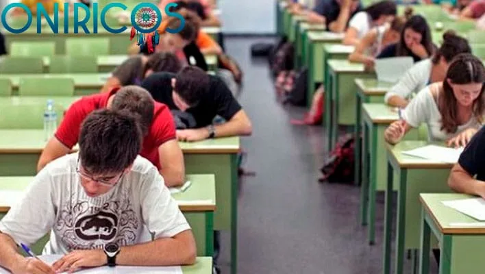 soñar con un examen o test - oniromancia