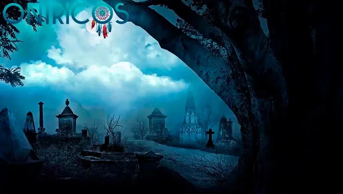 significado de Soñar con cementerios de noche