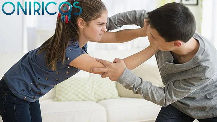 soñar con peleas - oniromancia